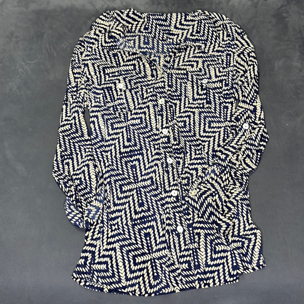 Funky Pattern Blouse - Picture 1 of 4